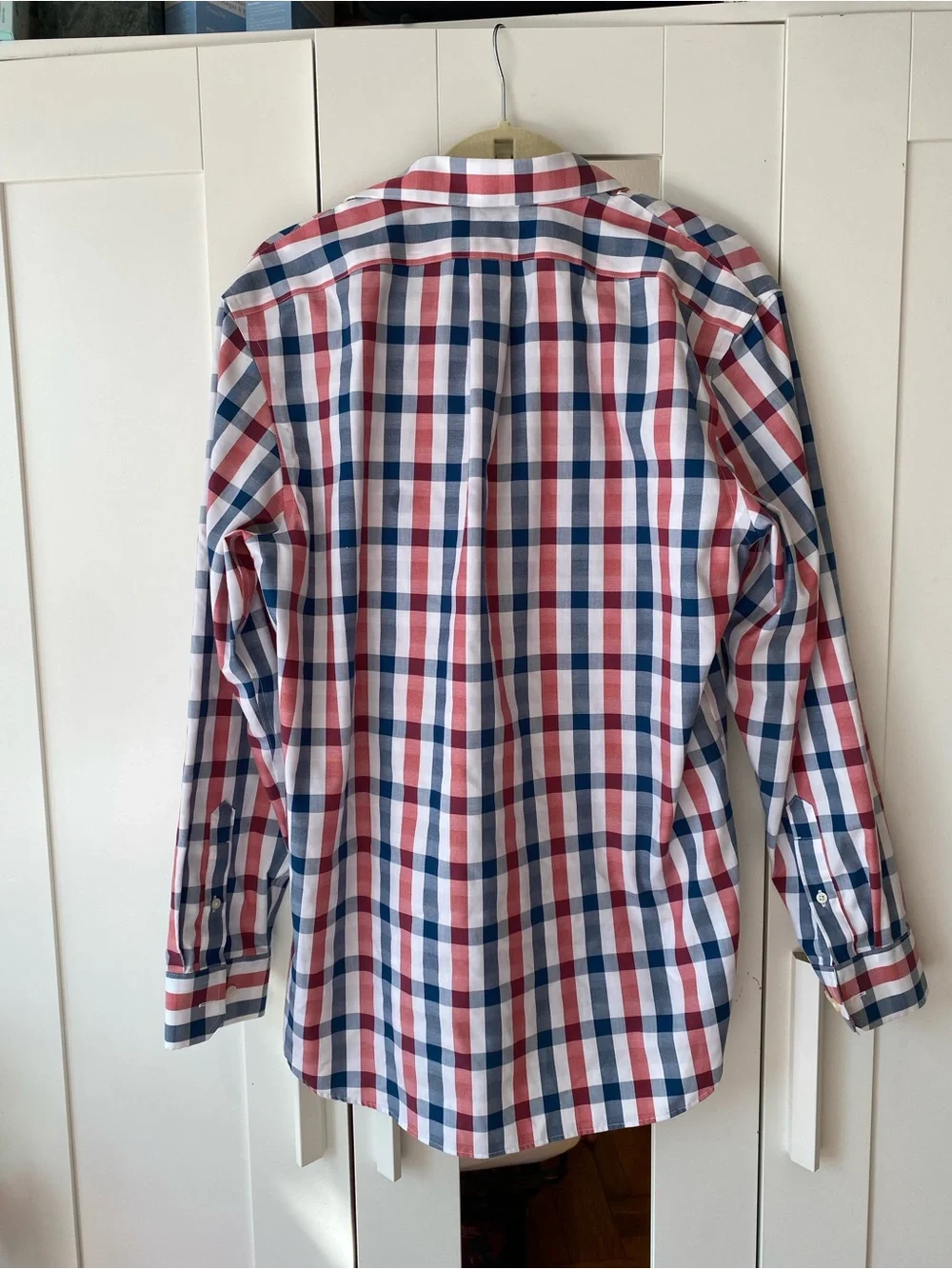 Banana Republic Non-Iron Classic Fit Plaid Button Down Shirt Men’s Medium